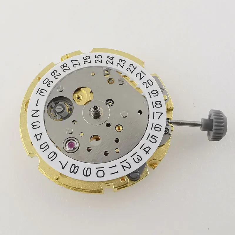 Golden Miyota 8215 Automatic Movement 21 jewels mechanical movement With date display Function | Наручные часы