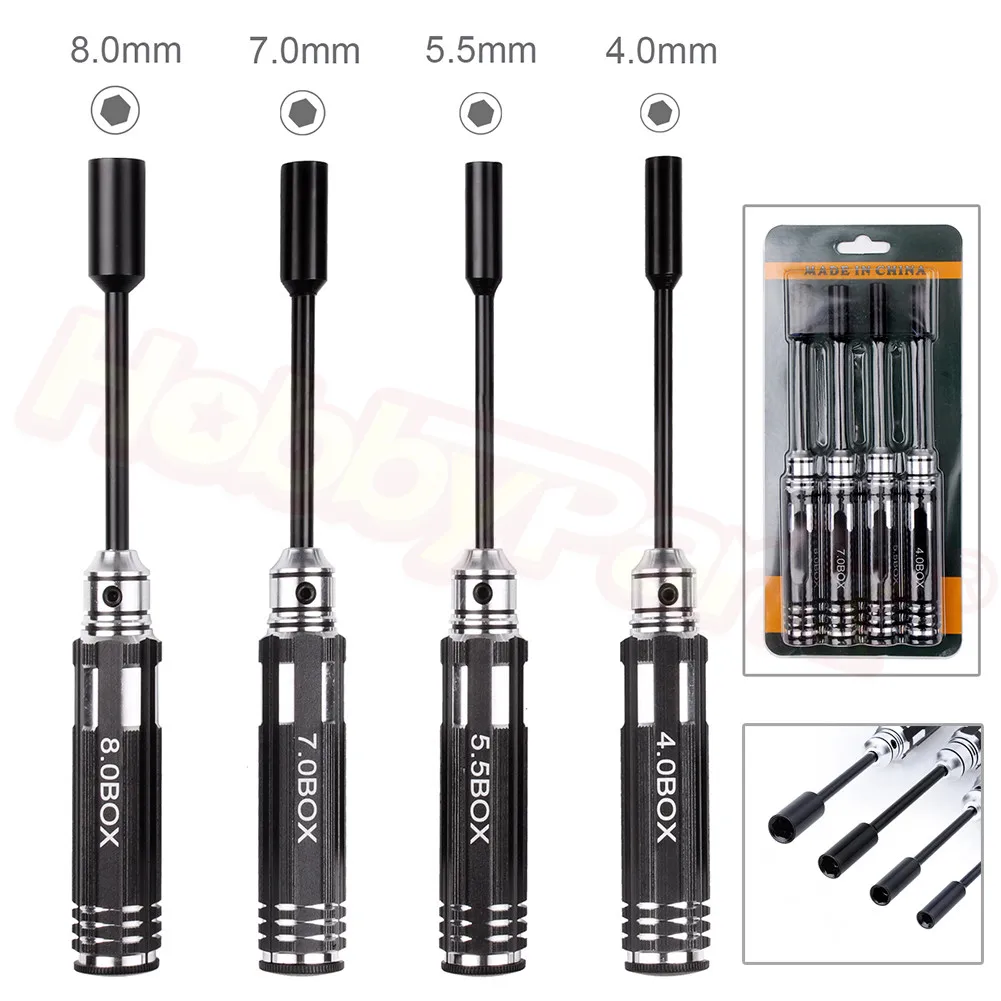 Набор инструментов для ремонта моделей с дистанционным управлением 4 шт./лот|rc tool