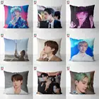 Подушка в стиле K-POP, искусственная плюшевая наволочка, модель сделай сам, 32 наволочки, квадратные подушки 40x40 см, 45x45 см