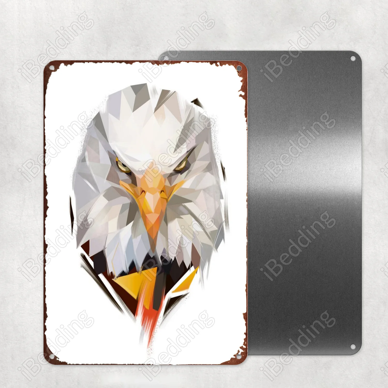 

Плохой Орлан, металлическая фотография, панель, паб, клуб, Настенный декор, железная живопись, декоративная пластина 20x30 см