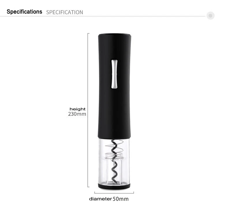

Electric Red Wine Corkscrew Automatic Grape Wine Bottle Opener Illuminated Foil Cutter Take Out Cork Kitchen Gadgets Keychain