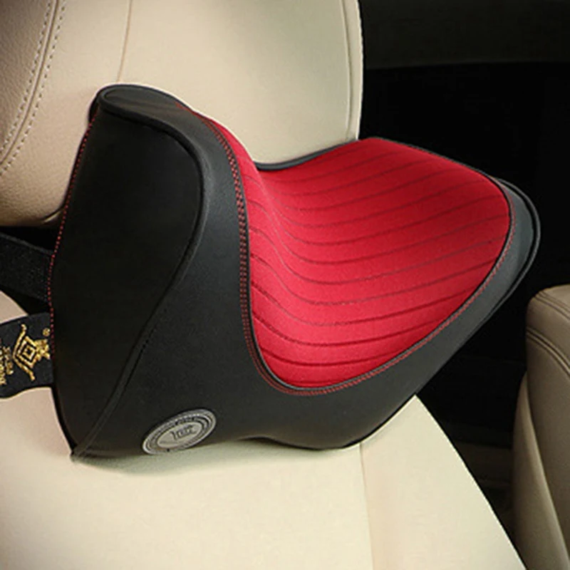 

3D Memory Foam Car Neck Pillow Adjustable Head Restraint Auto Headrest Travel Pillow with For Renault Volvo Citroen