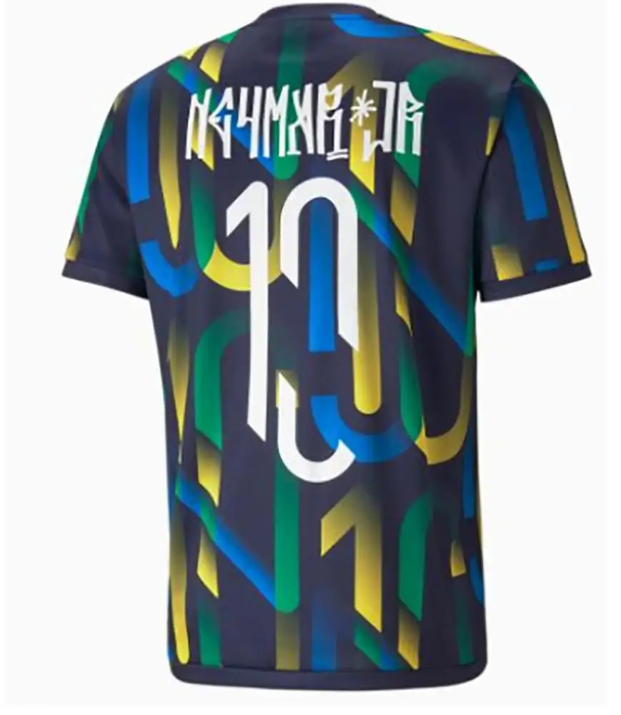 

2021/2022 New black co-branded Neymar shirt for adults and kids Top quality