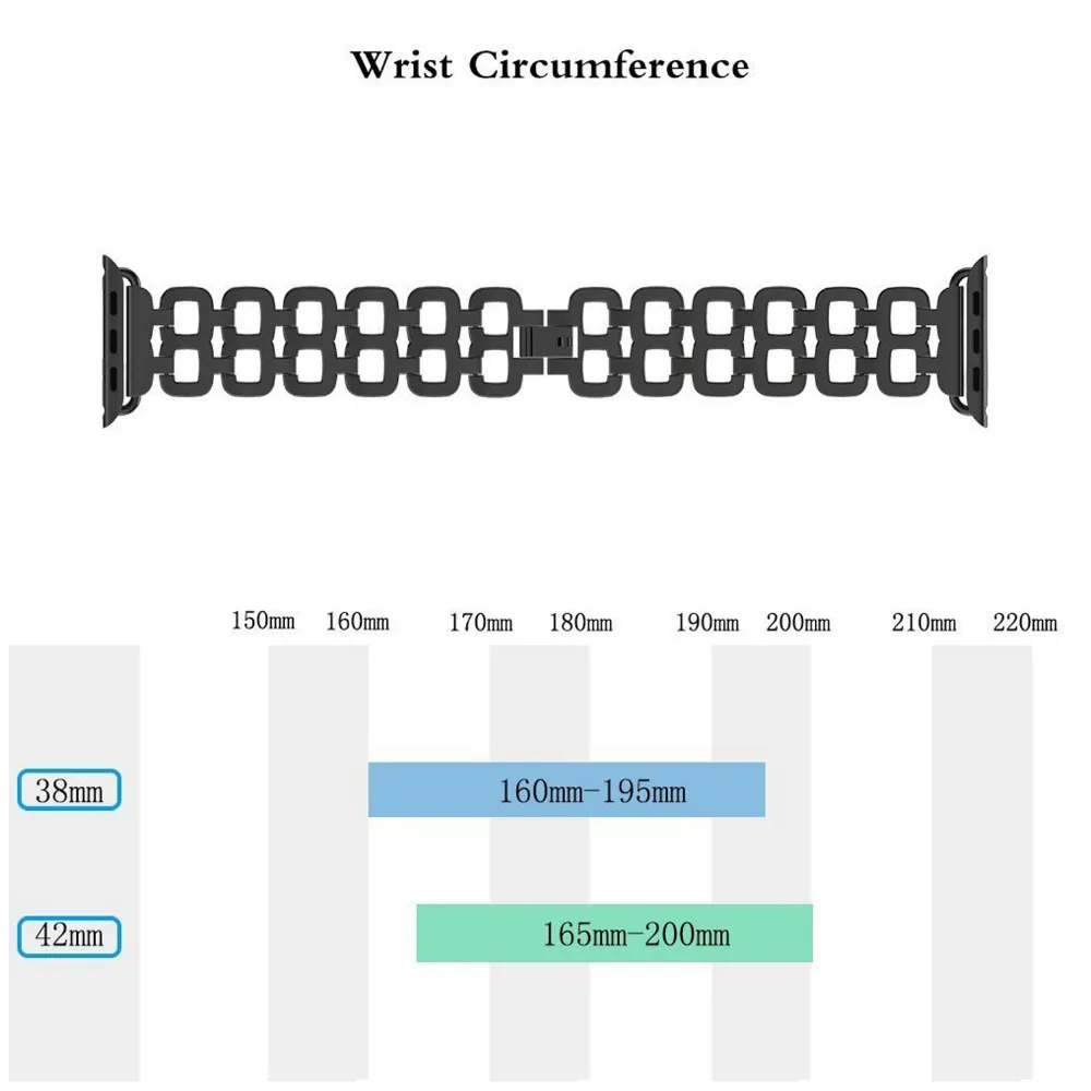 

Stainless steel strap For Apple Watch 6 se band 44mm 40mm link bracelet Wrist belt correa iwatch series 6 se 5 4 3 2 1 42mm 38mm