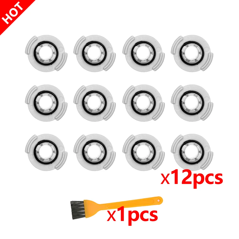 

12Pcs Water Tank Filter Replacement Accessories For Xiaomi Roborock S50 S51 T6 T4 Robot Vacuum Cleaner Spare Parts