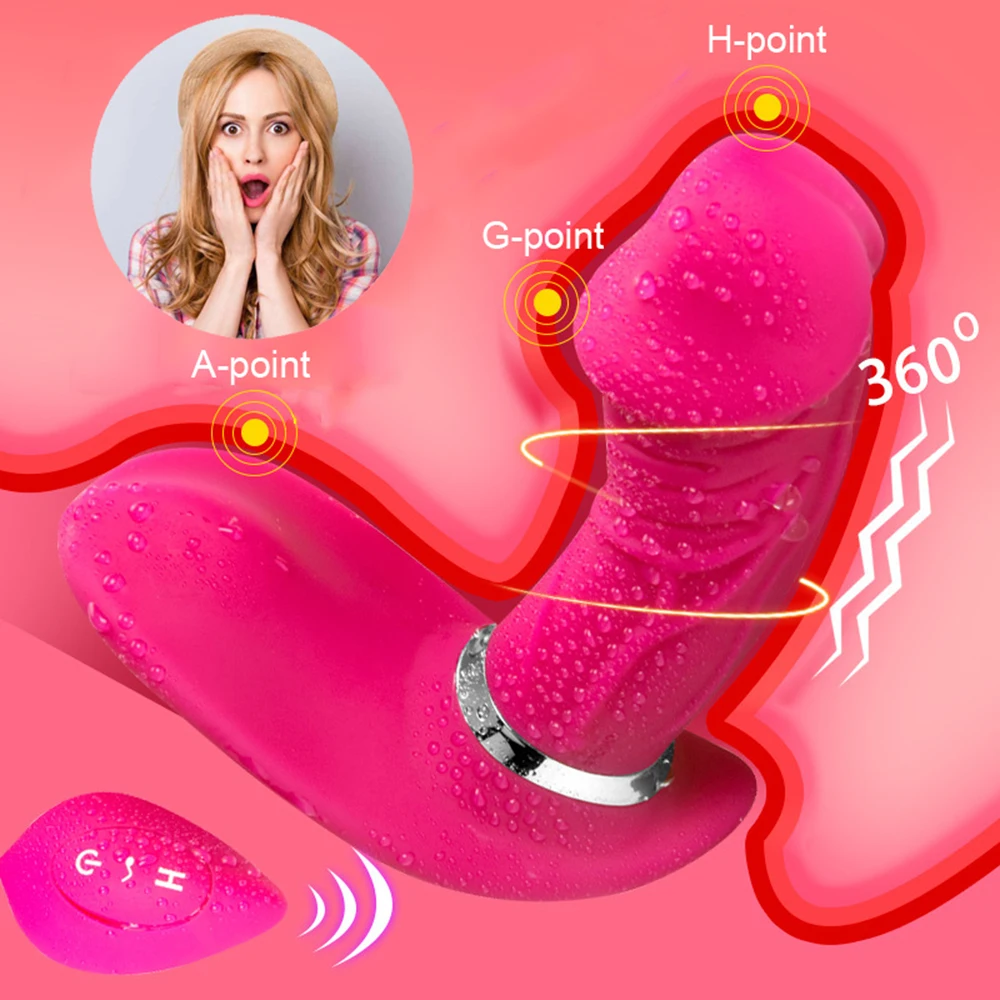 Носимый фаллоимитатор бабочка вибратор для женщин мастурбатор Массажер