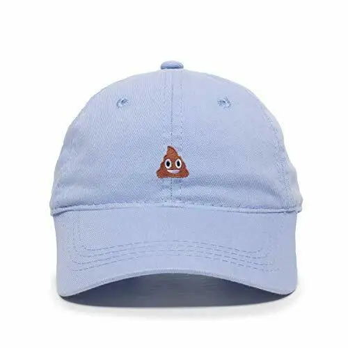 Бейсбольная кепка с принтом Poop хлопковая Регулируемая Кепка для папы|Мужские