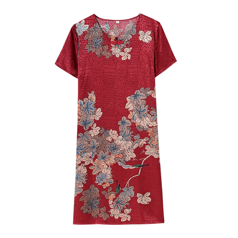 

Plus Size Vintage Casual Summer Dress 2020 Cotton Print Ladies Dresses for Women 4xl 5xl 6xl Long Oversized Floral Dress Vestido