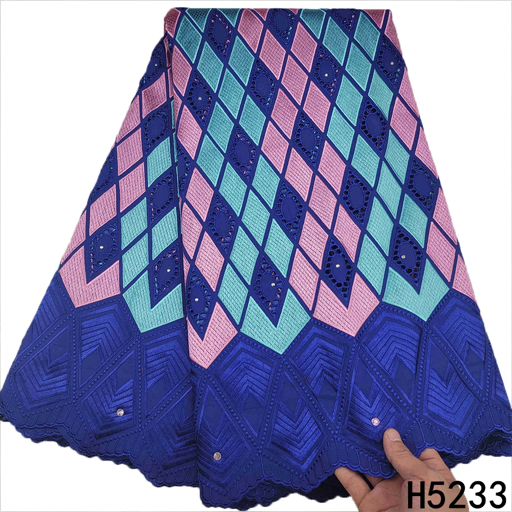 

Африканская кружевная ткань 2021 100% хлопковое кружево «швейцарская вуаль» швейцарские кружева вышивка в нигерийском стиле для свадебное пла...