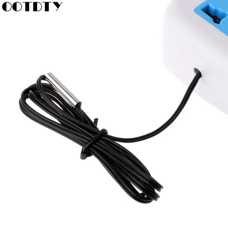 Цифровой термостат 50 ~ 110C регулятор температуры переключатель с датчиком|Приборы