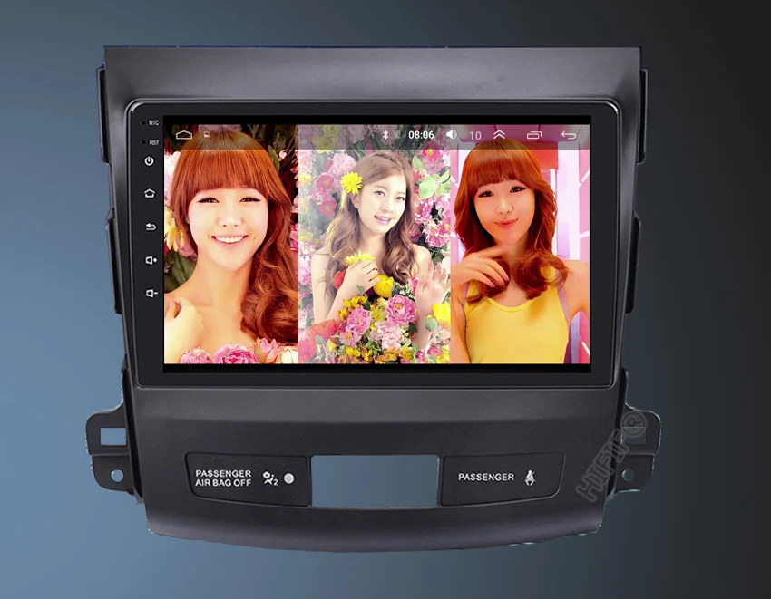 Автомобильный DVD мультимедийный плеер для Mitsubishi Outlander XL 2005- 2din Android 9,0 радио магнитофон навигация gps