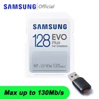 SAMSUNG EVO Plus карта памяти, 64 ГБ, 128 ГБ, 130 ГБ