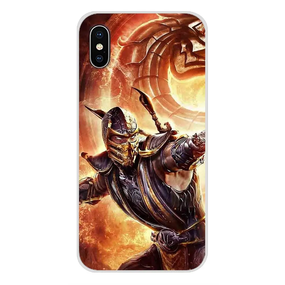 Чехол из ТПУ для samsung Galaxy S3 S4 S5 Mini S6 S7 Edge S8 S9 S10 Lite Plus Note 4 5 8 9 Scorpion in More Kombat аксессуары |