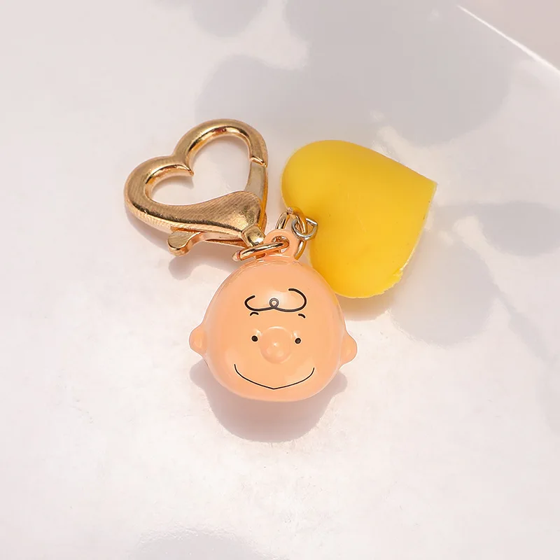 2019 модный брелок с мультипликационным принтом love Charlie Brown для дам креативная