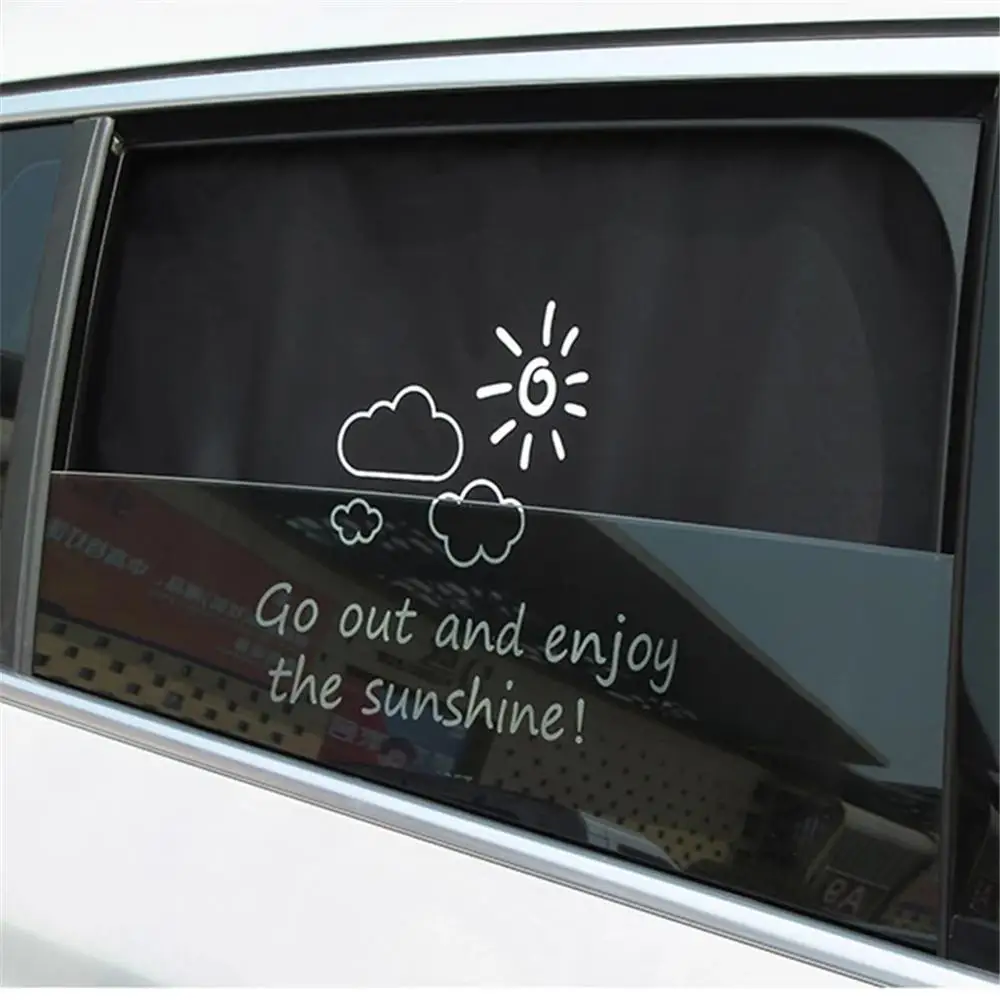 Parasol magn&eacute;tico para ventana de coche, cubierta lateral universal con dise&ntilde;o de dibujos animados, protecci&oacute;n UV, seguridad de beb&eacute; y chico-1