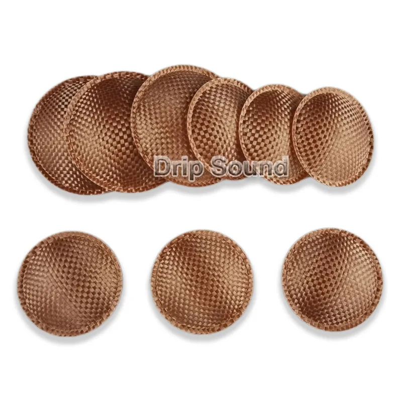 

2pcs 45mm/55mm Speaker Dust Cap Woofer Loudspeaker Glassfiber Glass Fiber Dome Cone Cover Bass Repair Parts