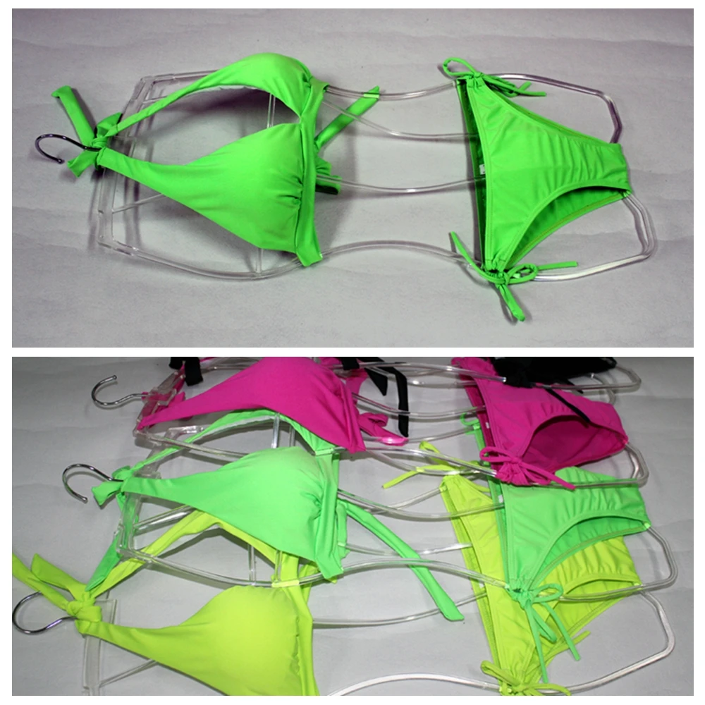 

Hot Lady Bathing Suits Women Bikini Beachwear Bandage Swimwear Female Plunge Halter Beach Bikinis 2020 swimsuit