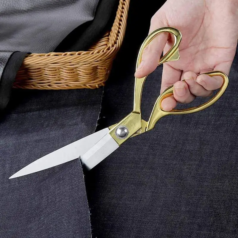 Профессиональные ножницы Tailor'S винтажные швейные из нержавеющей стали для