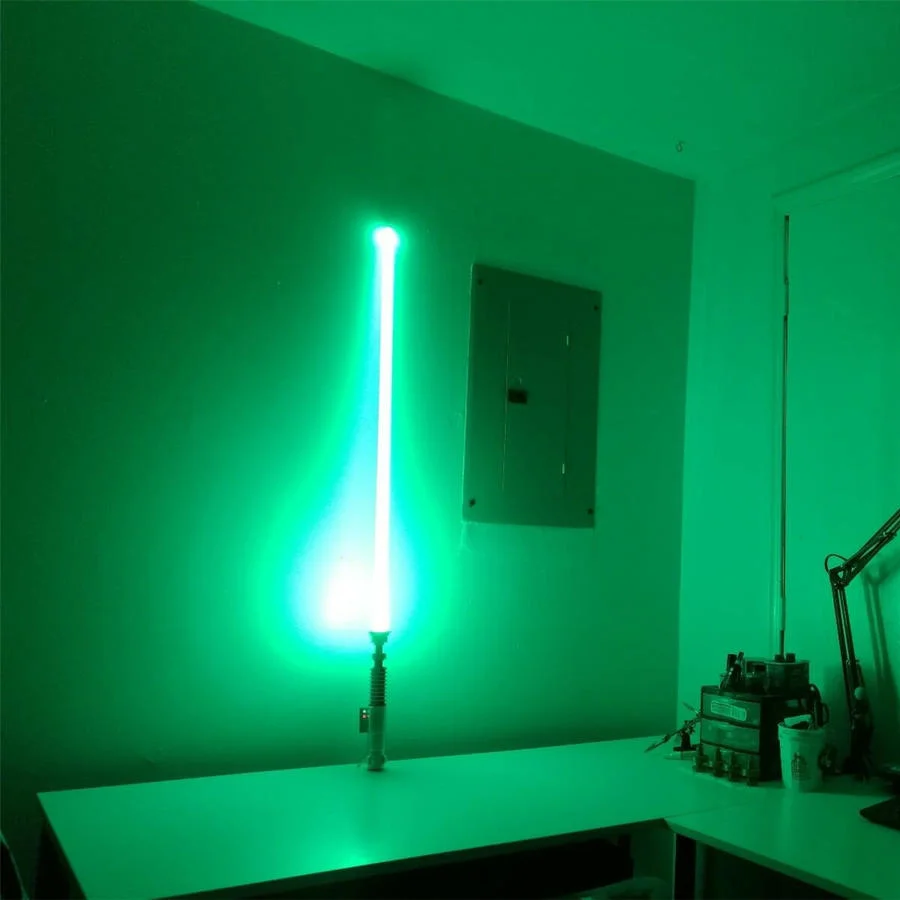 СВЕТОДИОДНЫЙ световой меч Люка Скайуокера 16 цветов RGB USB зарядка косплей
