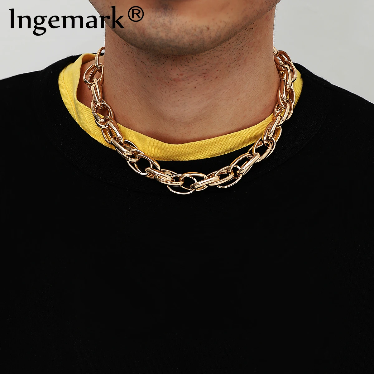 Панк кубинская витая Цепочка ювелирное изделие в стиле рок 2020 модные ювелирные