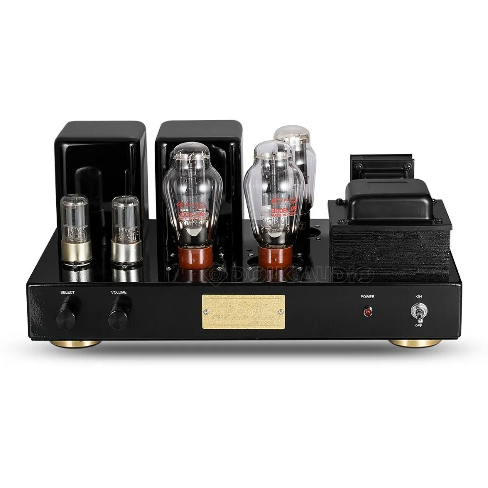Nobsound Hi-end 300B вакуумная трубка, усилитель мощности стерео класса A Одноконтурный Hi-Fi Встроенный клапан усилитель 8 Вт+ 8 Вт