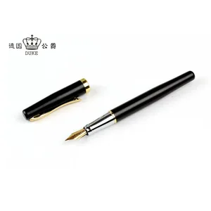 Germany Duke 209 Matte Black Fountain Pen Gift Pens with 0.5mm Writing Point Luxury Writing Pens for Student And Business