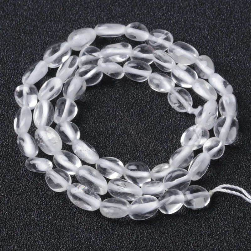 

Wholesale Fashion Natural Jewelry 8x10MM White Crystal Unshaped Loose Beads DIY Bracelet Necklace Accessories
