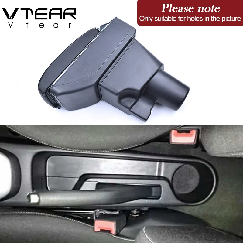 Vtear для Kia Picanto подлокотник коробка центральный магазин содержание продукты