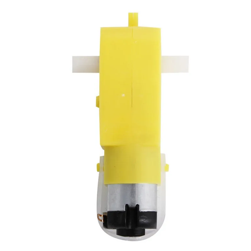 

1PC Geared TT Smart Car Chassis Four-wheel Drive Anti-Interference 3V-6V DC Motor