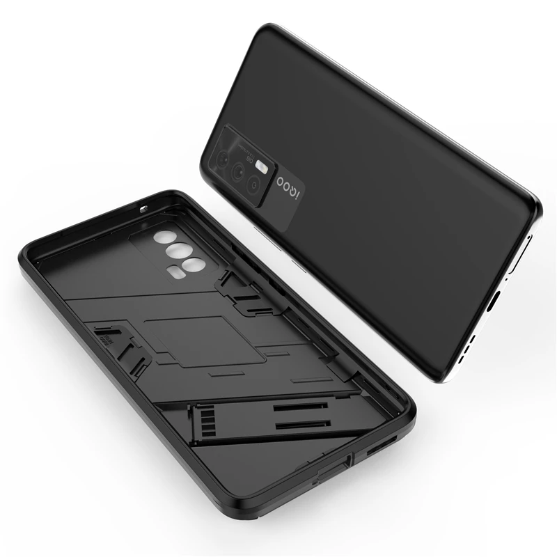 

Phone Holder Case For Vivo iQOO Neo 5 Case Bumper Hard Armor Full Cover For Vivo iQOO Neo 5 Case For Vivo iQOO Neo 5 Neo5 6.62"