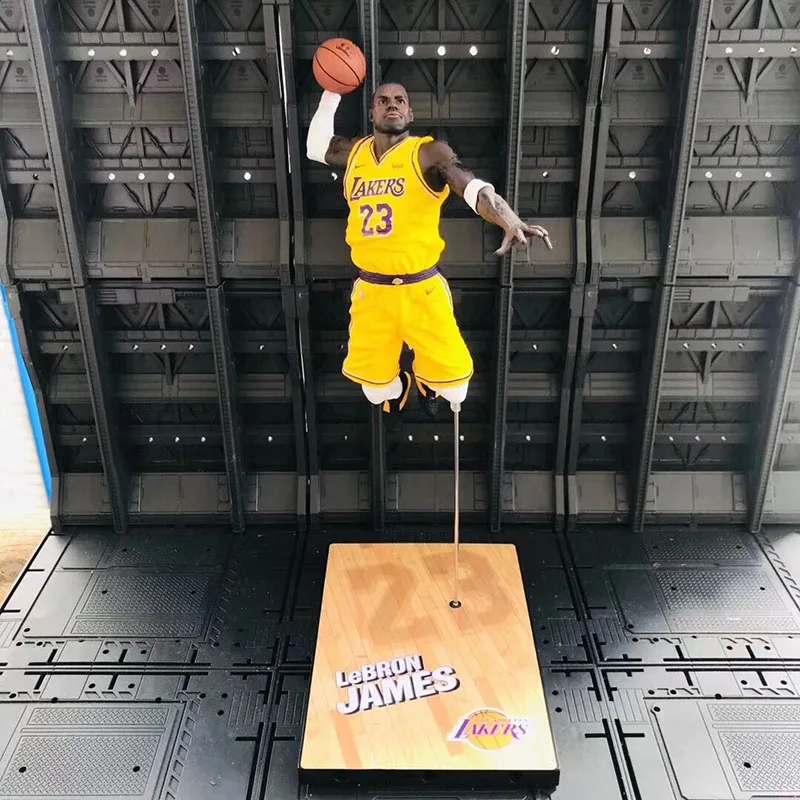 

[VIP] 26cm Limited Basketball Player James 2k19 Dunk PVC Action Figure Collection model super star Toy Doll Gift
