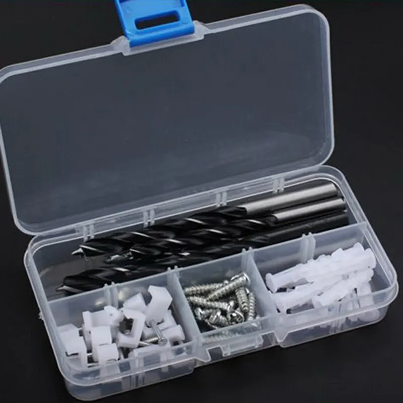 

Nuts Bits Cells Tool Box Portable Jewelry Container Earrings Ring Electronic Drill Screw Beads Component Storage