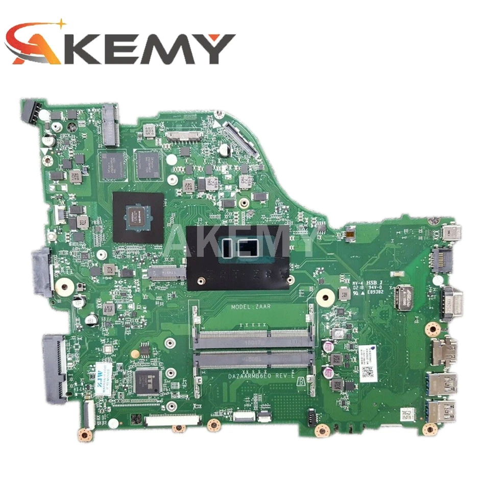Verkauf Für Acer Aspire E5-576 E5-576G DAZAARMB6E0 REV: E ZAAR Laptop-Motherboard Mainboard I5-7. CPU DDR3 GT940MX 2 GB GGPU