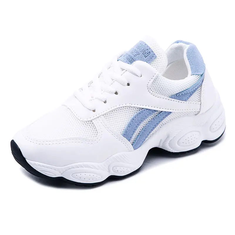 

White Sneakers Women Fashion Vulcanized Shoes Women Designer Platform Sneakers Ladies Trainers Lace Up Spring Female Flat