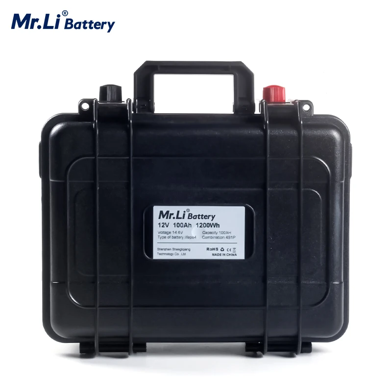 MR, Li 12V 100Ah литиевая батарея аккумуляторная батарея большой емкости аккумулятор солнечной энергии stroage