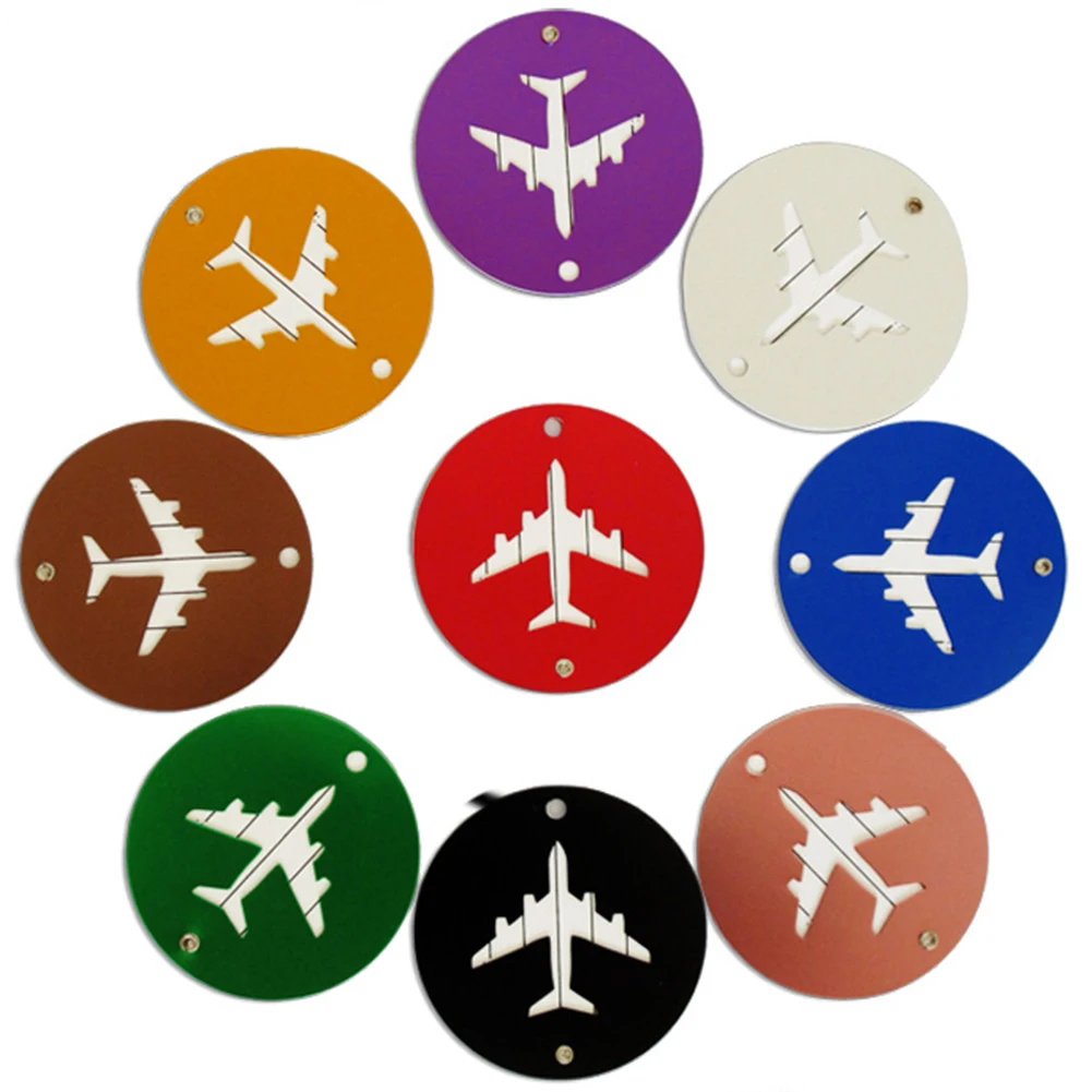 Металлические фанки для багажа этикетки ремни чемодан имя адрес ярлыки багажные