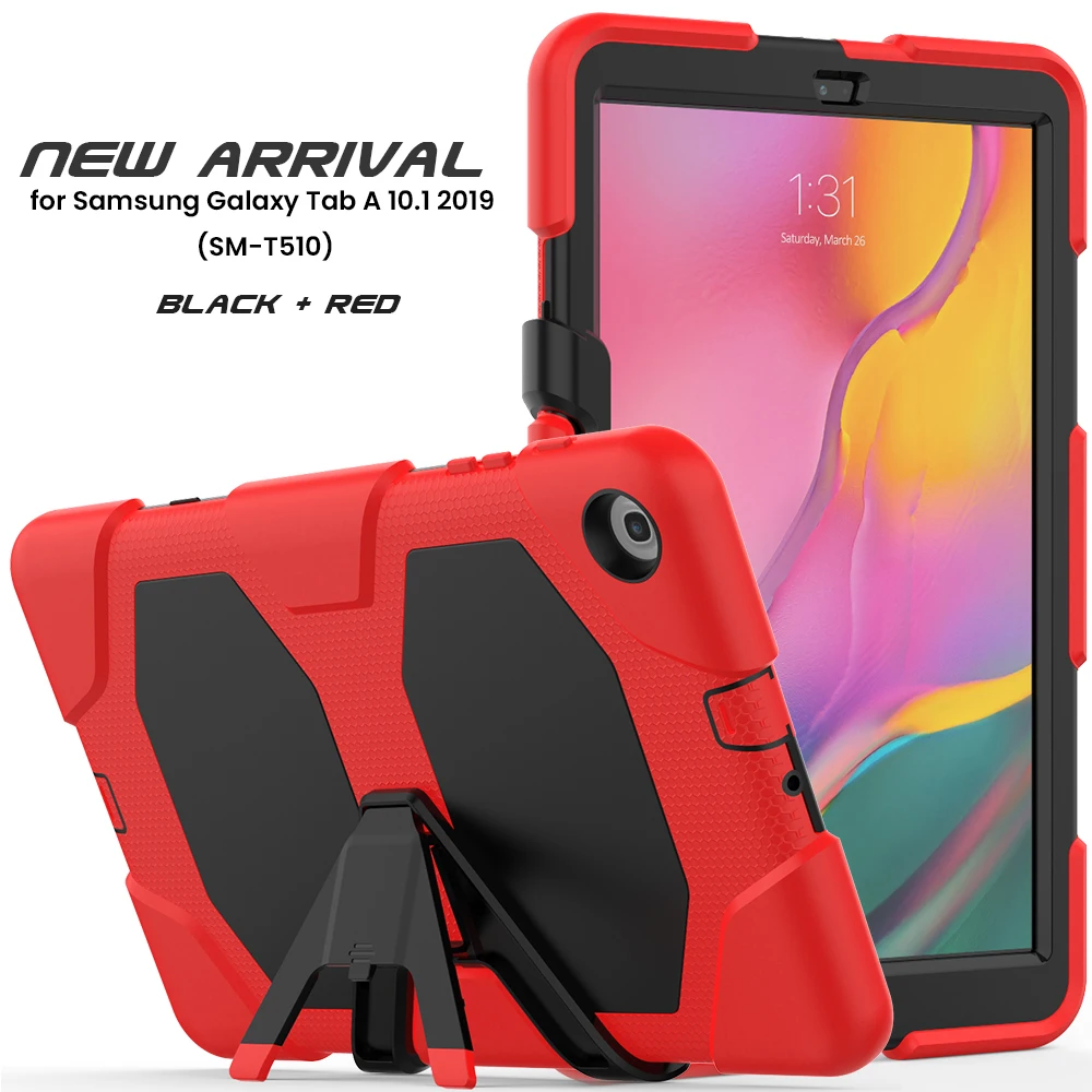 Чехлы для Samsung Galaxy Tab a 10 1 2019 силиконовый ударопрочный чехол планшета T510/T515|Чехлы