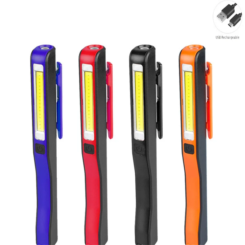 

Перезаряжаемая лампа для технического обслуживания с магнитом, рабочий светильник COB, многофункциональная магнитная лампа для техническог...