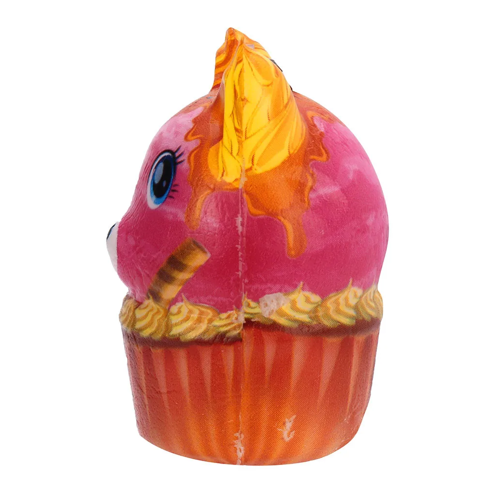 Squishy антистресс торт Кулон со щенком Ароматизированная подвеска медленно