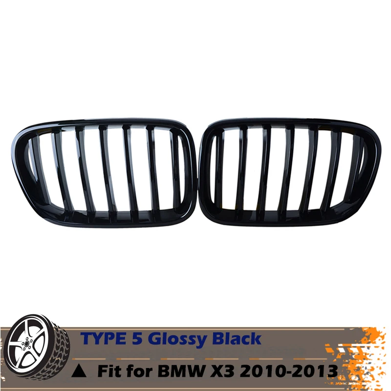 

2 шт., решетки для переднего бампера автомобиля, для BMW X4 F26 X3 F25 2010-2013 2014-2017