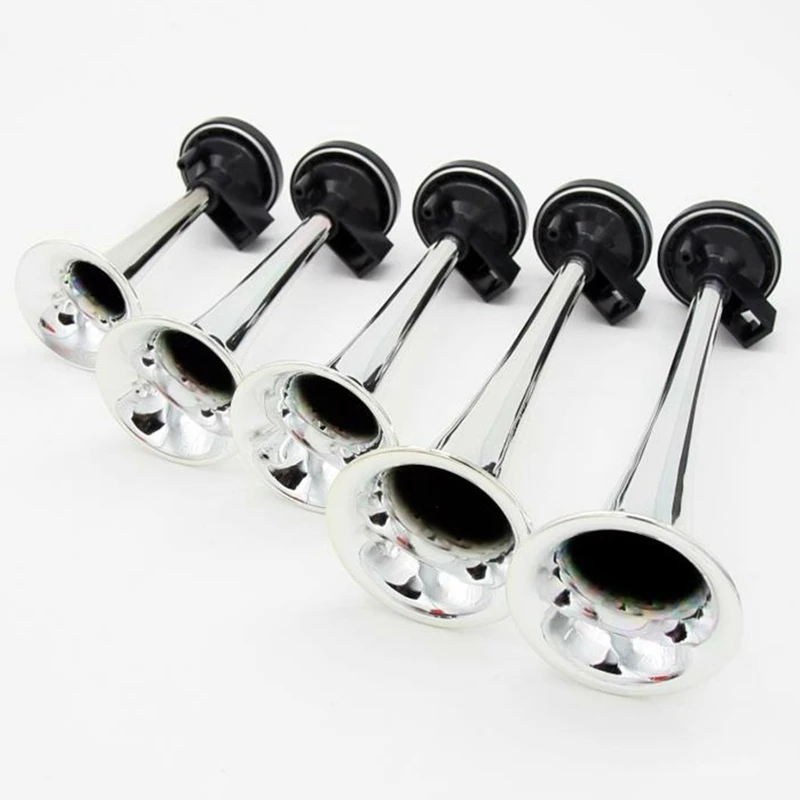 125Db 12V 5 красных Дикси автомобиля трубы рожки музыкальный воздушный рожок