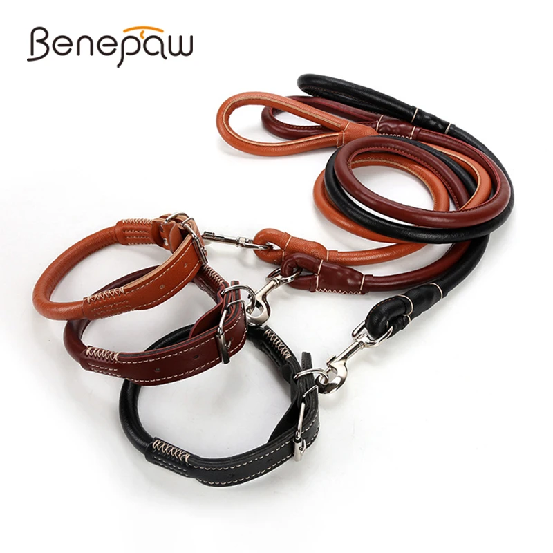 Выдвижной собачий ошейник Benepaw прочный нескользящий средний и большой размер