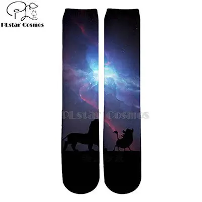 13 Plstar Cosmos the Lion King Simba Носки с рисунком 3d носки для мужчин и женщин забавные животные высокого качества носки с героями мультфильмов dropshopping-1 - Цвет: 13