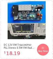 15 Вт fm-передатчик радиостанции PLL стерео цифровая частота DIY наборы 76 м-108 МГц приемник антенна+ ЖК-цифровой дисплей