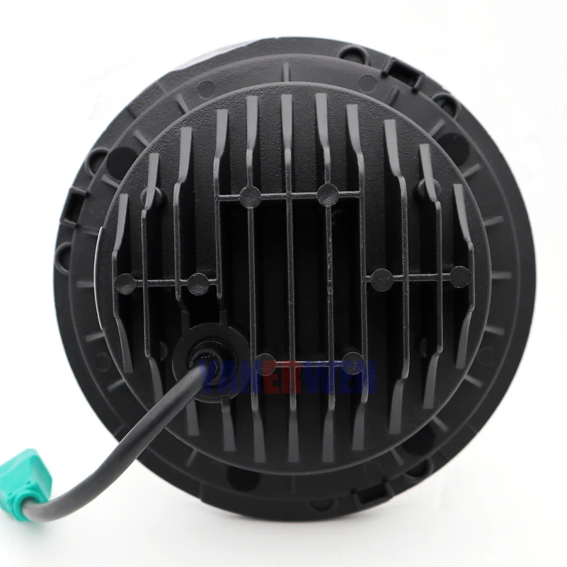 2 шт. 7 дюймов 40 Вт круглый головной светильник дальнего и ближнего света H4 H13 лампы