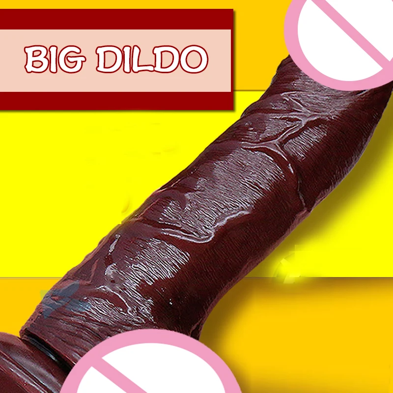 Большой фаллоимитатор для женщин большой пенис ручной искусственный размер