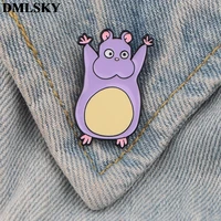 dmlsky cartoon mouse pins enamel pins and brooches women and men lapel pin backpack badge tie pin hat pins jewelry m3746