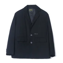 Traje holgado de tres colores para hombre, chaquetas de traje, Otoño, 2021 (3)
