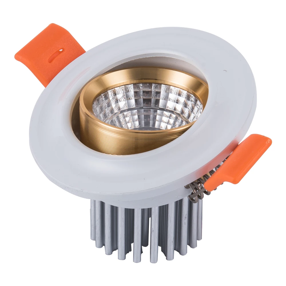 

3W 7W Round Recessed Lamp LED Downlight 110V 220V Led Bulb Bedroom Kitchen Indoor LED Spot Lighting