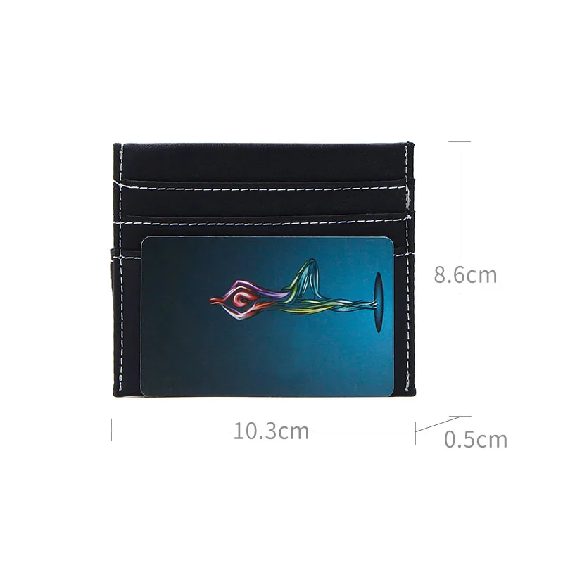 Женский маленький кошелек Тонкий чехол с отделением для карт и паспорта милым